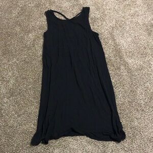 Elegant Black Midi Dress